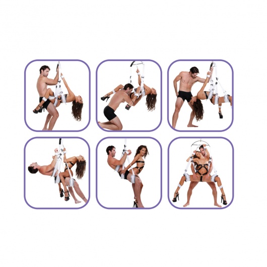 Секс-качели Fantasy Bondage Swing White - Pipedream - купить с доставкой в Костроме