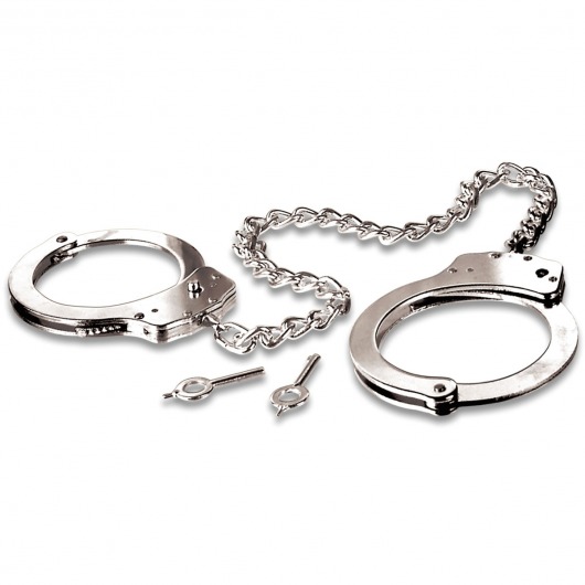 Металлические наручники Metal Leg Cuffs - Pipedream - купить с доставкой в Костроме