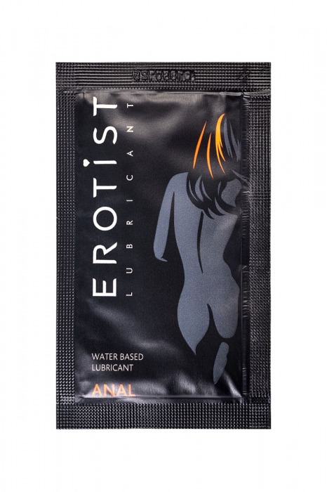 Пробник лубриканта на водной основе Erotist Anal - 4 мл. - Erotist Lubricants - купить с доставкой в Костроме
