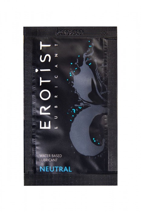 Пробник лубриканта на водной основе Erotist Neutral - 4 мл. - Erotist Lubricants - купить с доставкой в Костроме