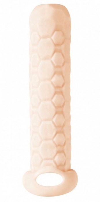 Телесный фаллоудлинитель Homme Long - 13,5 см. - Lola Games - в Костроме купить с доставкой