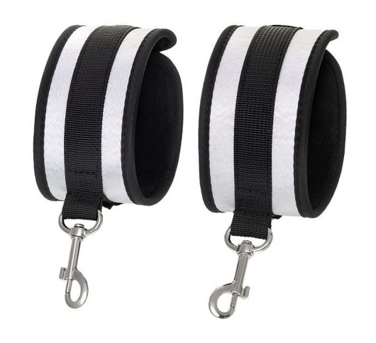 Серебристо-черные оковы Anonymo - ToyFa - купить с доставкой в Костроме