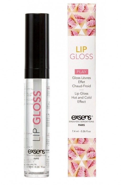 Блеск для губ Lip Gloss Strawberry с ароматом клубники - 7 мл. - Exsens - купить с доставкой в Костроме