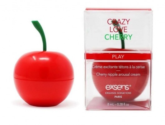 Крем для стимуляции сосков Crazy Love Cherry - 8 мл. - Exsens - купить с доставкой в Костроме