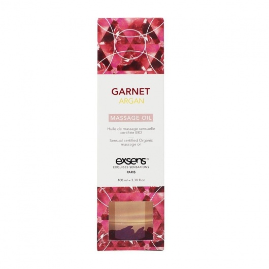 Органическое массажное масло GARNET ARGAN - 100 мл. - Exsens - купить с доставкой в Костроме
