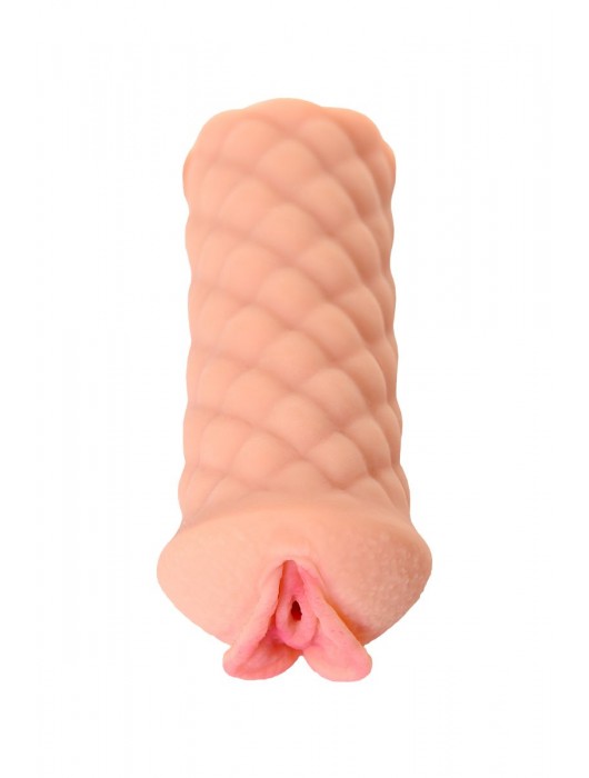 Телесный мастурбатор-вагина Elegance.002 с вибрацией - KOKOS - в Костроме купить с доставкой