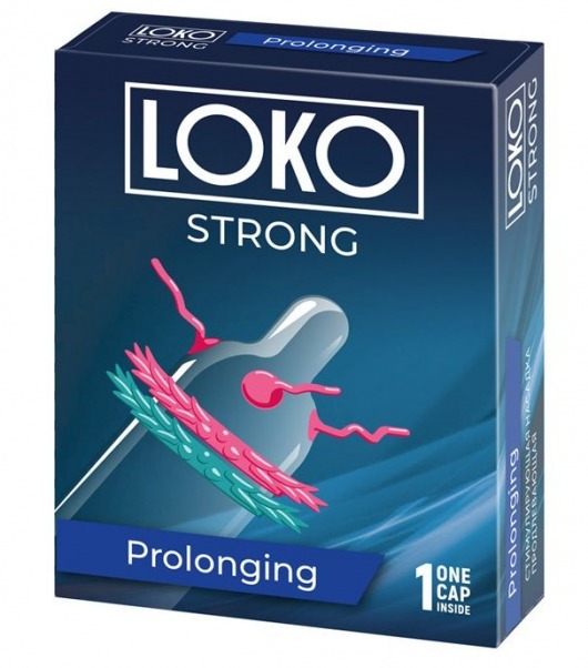 Стимулирующая насадка на пенис LOKO STRONG с продлевающим эффектом - Sitabella - в Костроме купить с доставкой