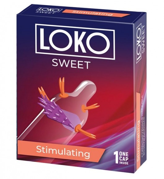 Стимулирующая насадка на пенис LOKO SWEET с возбуждающим эффектом - Sitabella - в Костроме купить с доставкой