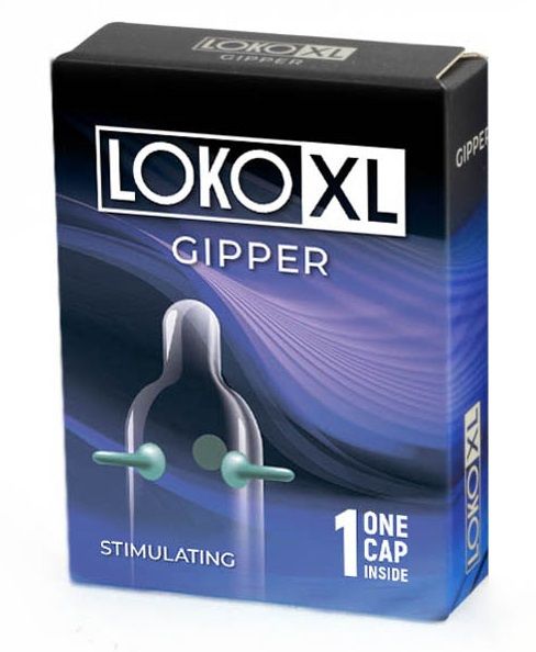 Стимулирующая насадка на пенис LOKO XL GIPPER - Sitabella - в Костроме купить с доставкой