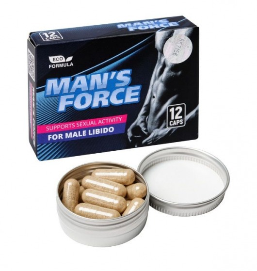 Пищевой концентрат для мужчин MANS FORCE  - 12 капсул - Sitabella - купить с доставкой в Костроме
