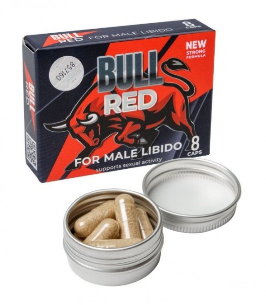 Пищевой концентрат для мужчин BULL RED - 8 капсул - Sitabella - купить с доставкой в Костроме