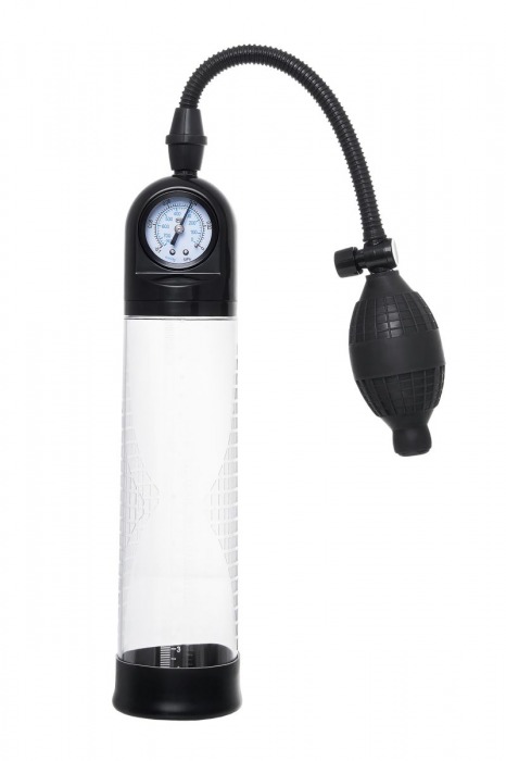 Прозрачная механическая помпа Roald с манометром - Sexus - в Костроме купить с доставкой