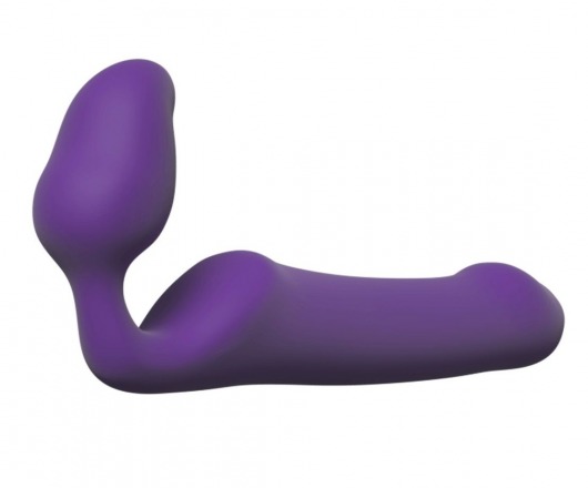 Фиолетовый безремневой страпон Queens L - Adrien Lastic - купить с доставкой в Костроме