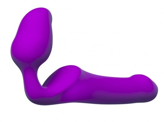 Лиловый безремневой страпон Queens M - Adrien Lastic - купить с доставкой в Костроме