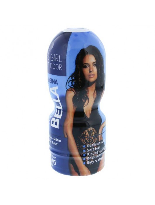 Телесный мастурбатор-вагина в тубе Bella - Dream Toys - в Костроме купить с доставкой