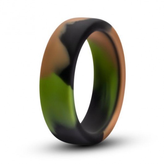 Эрекционное кольцо камуфляжной расцветки Silicone Camo Cock Ring - Blush Novelties - в Костроме купить с доставкой