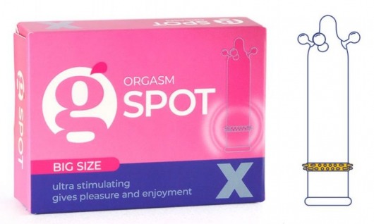 Стимулирующая насадка G-Spot X Big size - Sitabella - купить с доставкой в Костроме