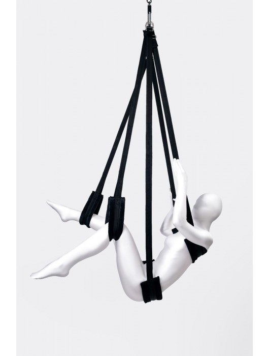 Черные секс-качели Anonymo №0503 - ToyFa - купить с доставкой в Костроме