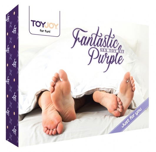 Эротический набор FANTASTIC PURPLE SEX TOY KIT - Toy Joy - купить с доставкой в Костроме