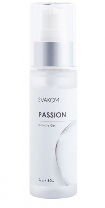 Смазка на водной основе Passion Intimate Gel - 60 мл. - Svakom - купить с доставкой в Костроме