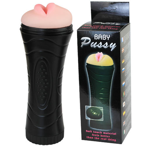 Мастурбатор-ротик  Baby Pussy в колбе без вибрации - Baile - в Костроме купить с доставкой