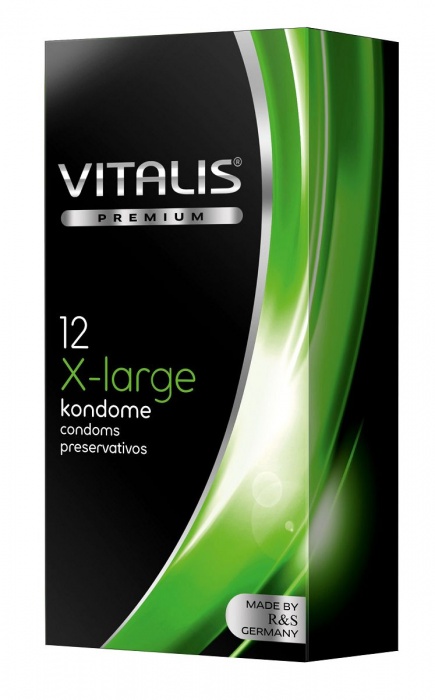 Презервативы увеличенного размера VITALIS PREMIUM x-large - 12 шт. - Vitalis - купить с доставкой в Костроме