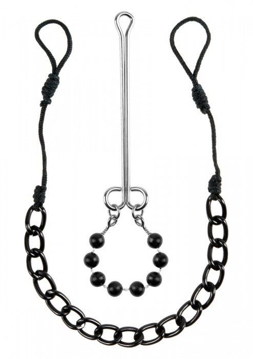 Интимные украшения с бусинами NIPPLE   CLIT JEWELRY - Pipedream - купить с доставкой в Костроме