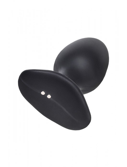 Черная анальная вибропробка HUSH 2 Size L - 12,1 см. - Lovense