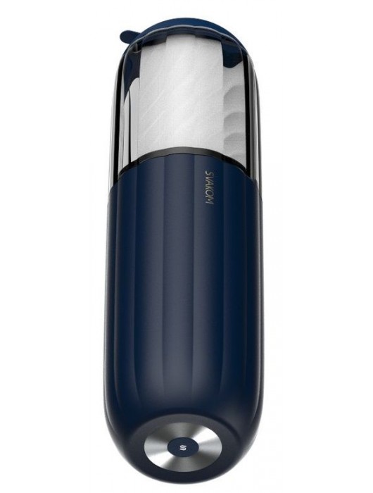 Черно-белый интерактивный мастурбатор Alex Neo 2 - Svakom - в Костроме купить с доставкой