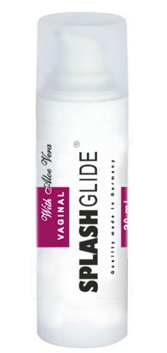 Ухаживающий лубрикант на водной основе Splashglide Vaginal With Aloe Vera - 30 мл. - Splashglide - купить с доставкой в Костроме