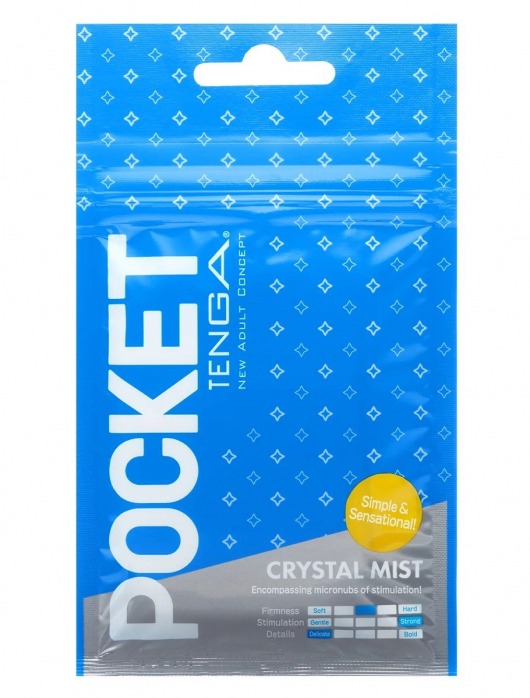 Карманный мастурбатор Crystal Mist - Tenga - в Костроме купить с доставкой
