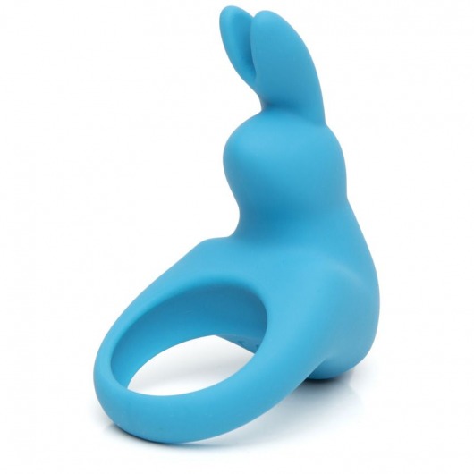 Голубое эрекционное виброкольцо Happy Rabbit Rechargeable Rabbit Cock Ring - Happy Rabbit - в Костроме купить с доставкой