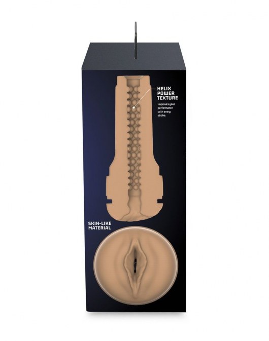 Телесный мастурбатор-вагина Feel Stroker - Kiiroo - в Костроме купить с доставкой