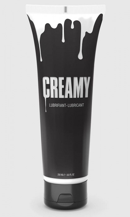 Смазка на водной основе Creamy с консистенцией спермы - 250 мл. - Strap-on-me - купить с доставкой в Костроме