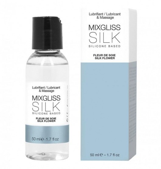 Смазка на силиконовой основе Mixgliss Silk - 50 мл. - Mixgliss - купить с доставкой в Костроме