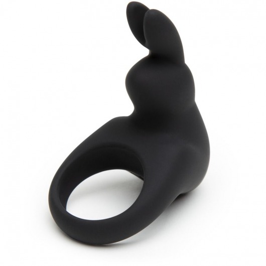 Черное эрекционное виброкольцо Happy Rabbit Rechargeable Rabbit Cock Ring - Happy Rabbit - в Костроме купить с доставкой