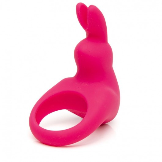 Розовое эрекционное виброкольцо Happy Rabbit Rechargeable Rabbit Cock Ring - Happy Rabbit - в Костроме купить с доставкой