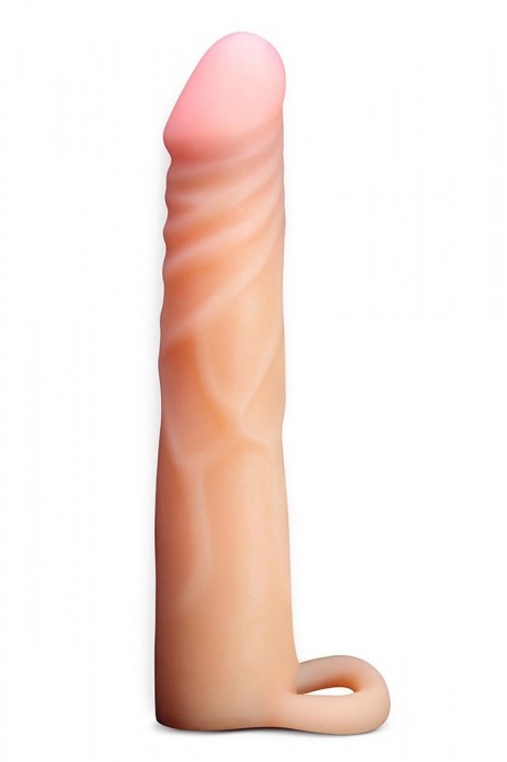Телесная насадка на пенис Cock Xtender - 17,7 см. - Blush Novelties - в Костроме купить с доставкой