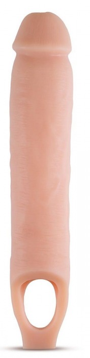 Телесная насадка на пенис 11.5 Inch Cock Sheath Penis Extender - 29,2 см. - Blush Novelties - в Костроме купить с доставкой