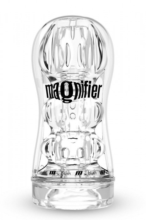 Прозрачный мастурбатор Soft and Wet Magnifier - Blush Novelties - в Костроме купить с доставкой