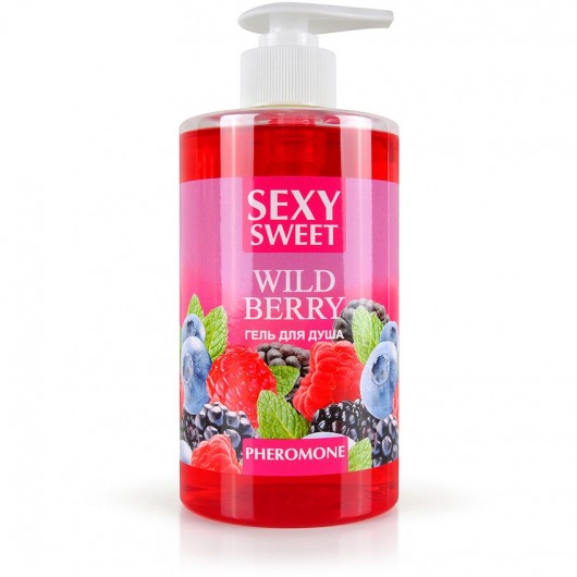 Гель для душа Sexy Sweet Wild Berry с ароматом лесных ягод и феромонами - 430 мл. -  - Магазин феромонов в Костроме
