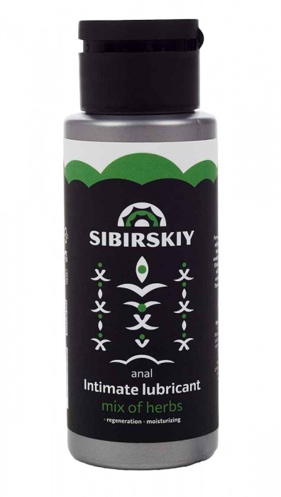 Анальный лубрикант на водной основе SIBIRSKIY с ароматом луговых трав - 100 мл. - Sibirskiy - купить с доставкой в Костроме