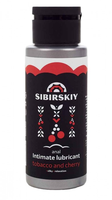 Анальный лубрикант на водной основе SIBIRSKIY с ароматом вишни и табака - 100 мл. - Sibirskiy - купить с доставкой в Костроме