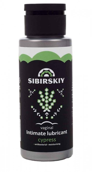 Интимный лубрикант на водной основе SIBIRSKIY с ароматом кипариса - 100 мл. - Sibirskiy - купить с доставкой в Костроме