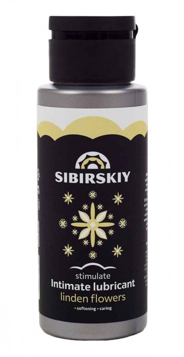 Возбуждающий интимный лубрикант SIBIRSKIY с ароматом цветков липы - 100 мл. - Sibirskiy - купить с доставкой в Костроме
