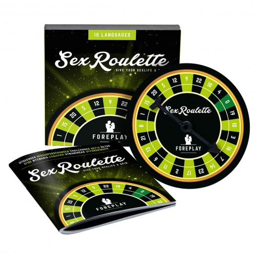 Настольная игра-рулетка Sex Roulette Foreplay - Tease&Please - купить с доставкой в Костроме