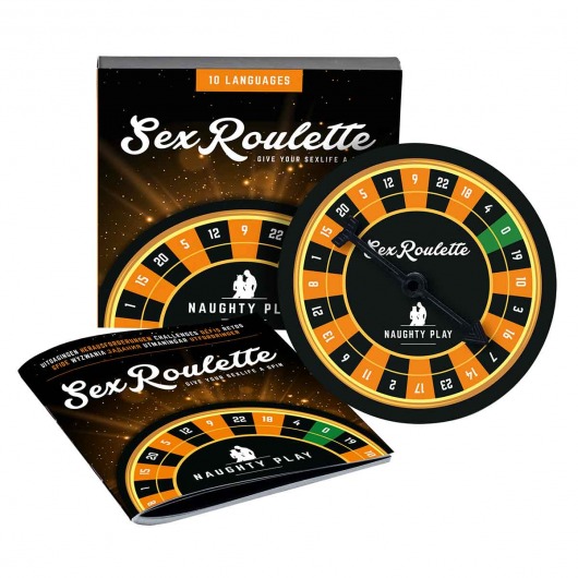 Настольная игра-рулетка Sex Roulette Naughty Play - Tease&Please - купить с доставкой в Костроме