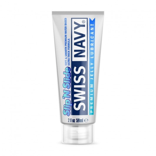 Лубрикант-желе на водной основе Premium Jelly Lubricant - 59 мл. - Swiss navy - купить с доставкой в Костроме