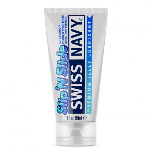 Лубрикант-желе на водной основе Premium Jelly Lubricant - 150 мл. - Swiss navy - купить с доставкой в Костроме