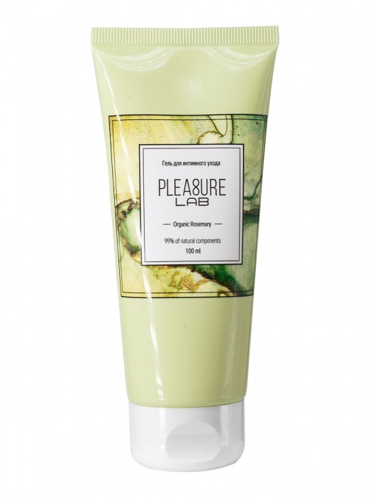 Лубрицирующий гель для интимного ухода Organic Rosemary с ароматом розмарина - 100 мл. - Pleasure Lab - купить с доставкой в Костроме